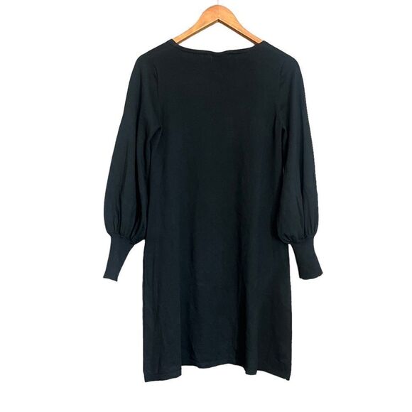NWT! Max Studio black wool blend sweater dress - Picture 8 of 9